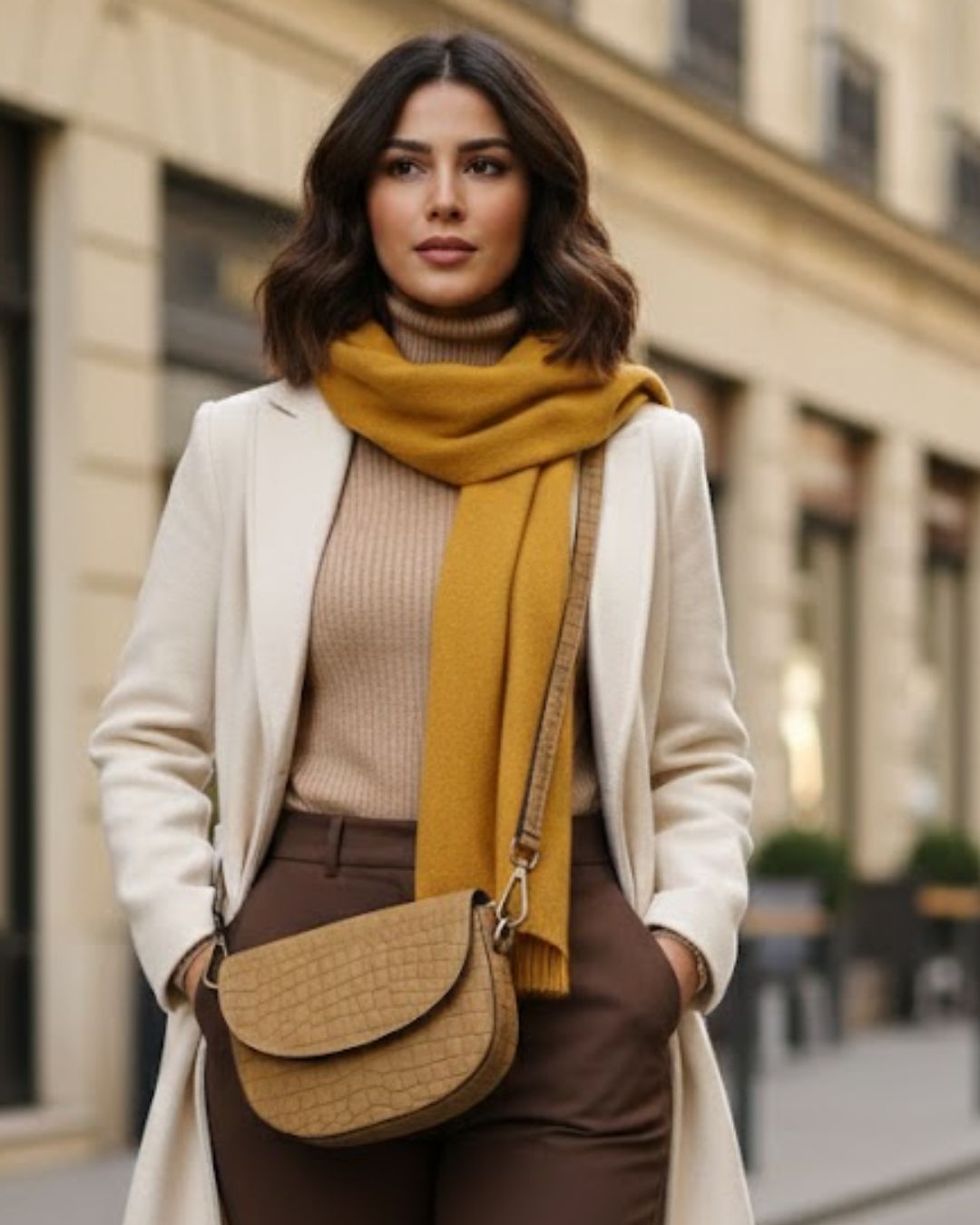 Genuine Leather Crossbody Bag