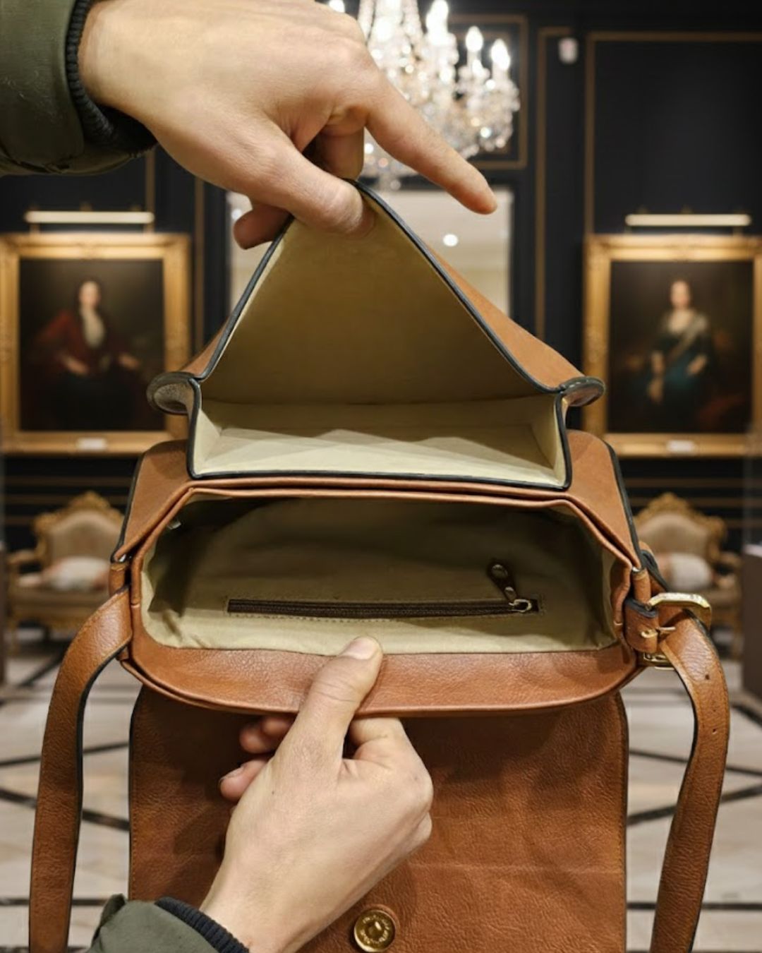 Leather Crossbody Bag