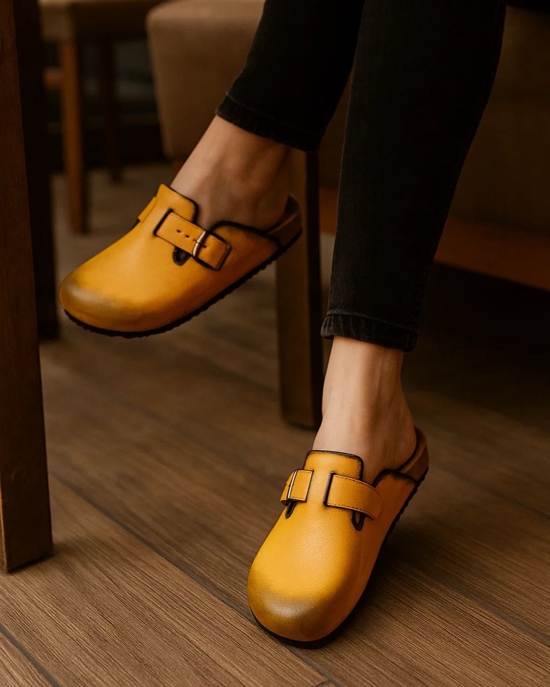 Handmade Genuine-Leather Clog
