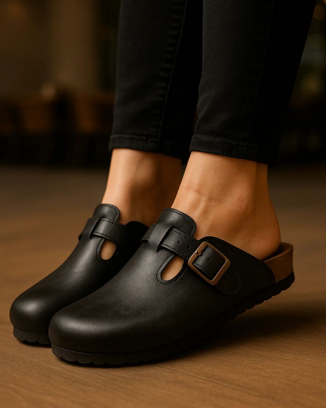 Handmade Genuine-Leather Clog