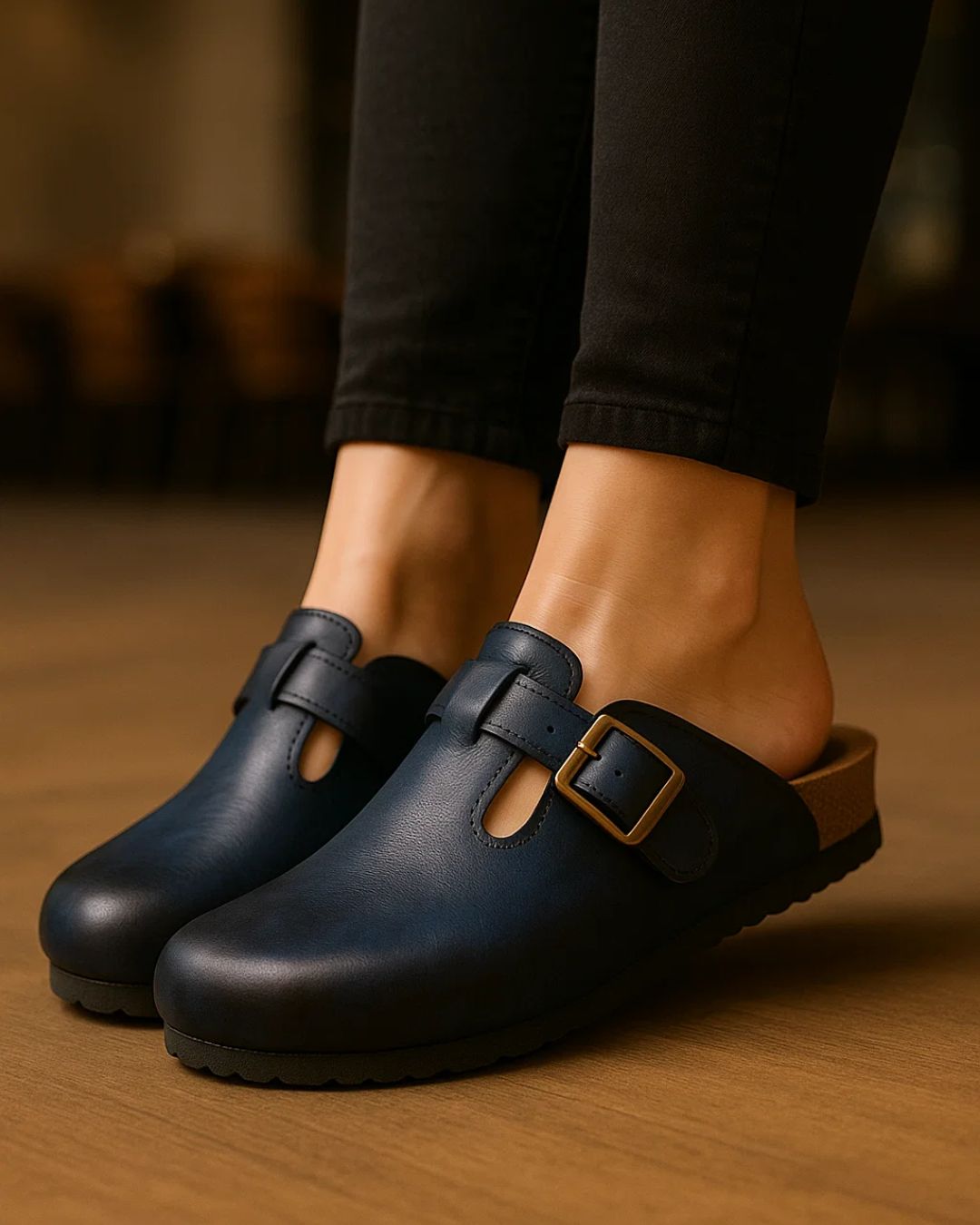 Handmade Genuine-Leather Clog