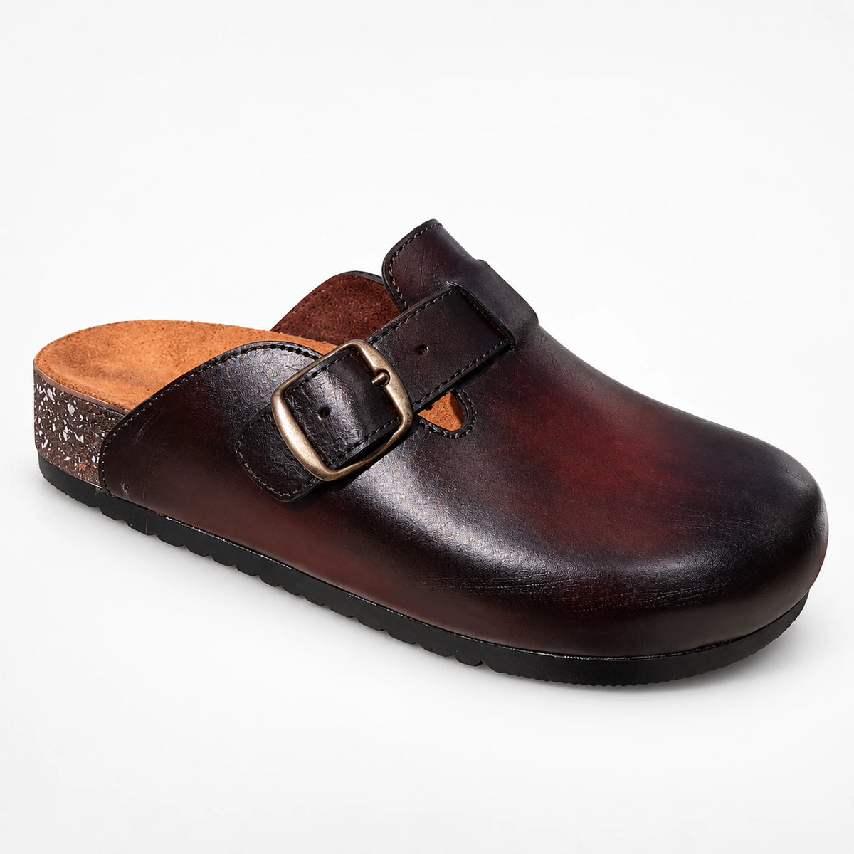 Women's Genuine Leather Clog Patina Edition