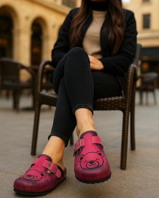 Handcrafted Genuine Leather Clog – Comfort With a Character