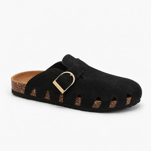 Suede Comfort Sabot
