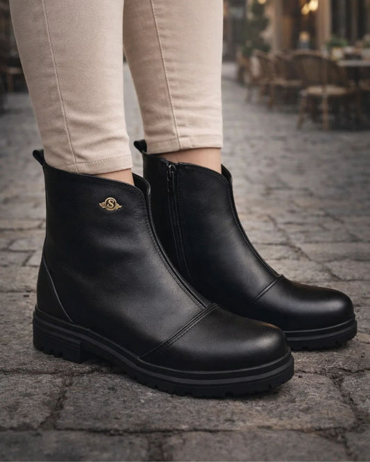 Premium Genuine Leather Ankle Boot