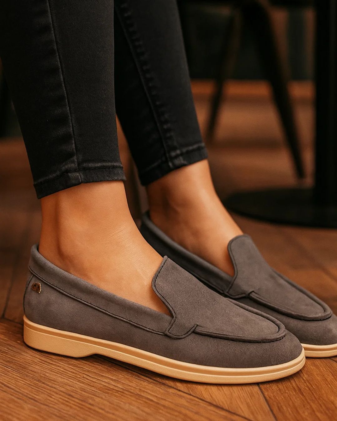 ELIO genuine leather handmade women’s loafer – premium lightweight comfort design