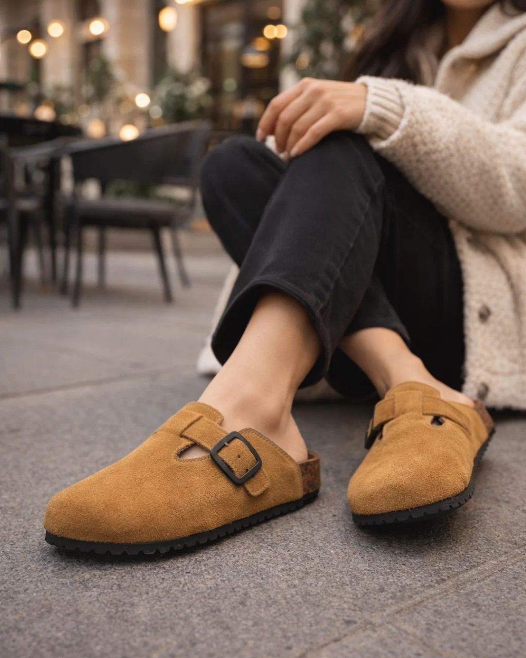 Synthetic Leather Clogs