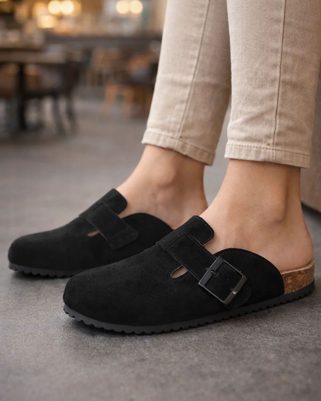Synthetic Leather Clogs