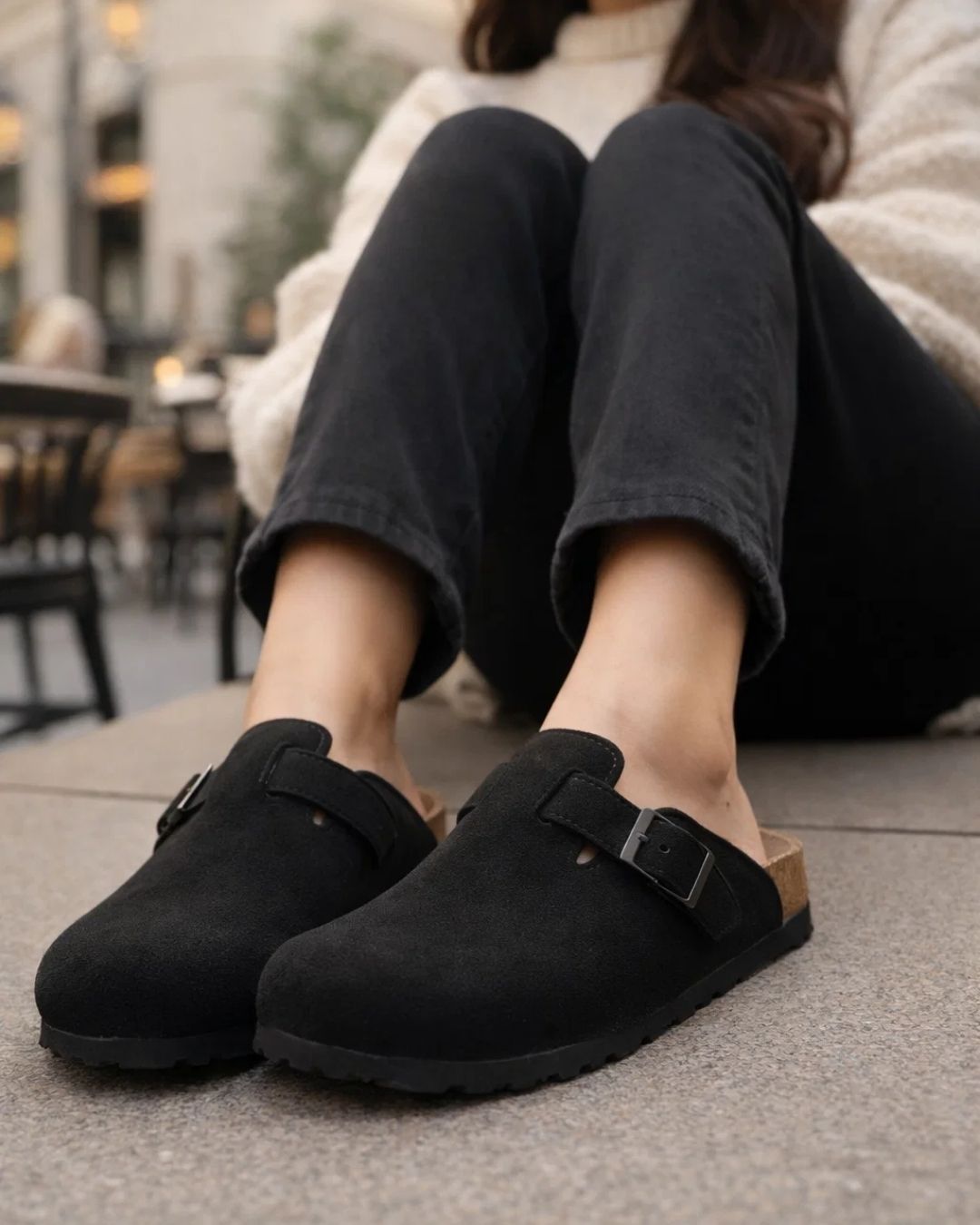 Synthetic Leather Clogs