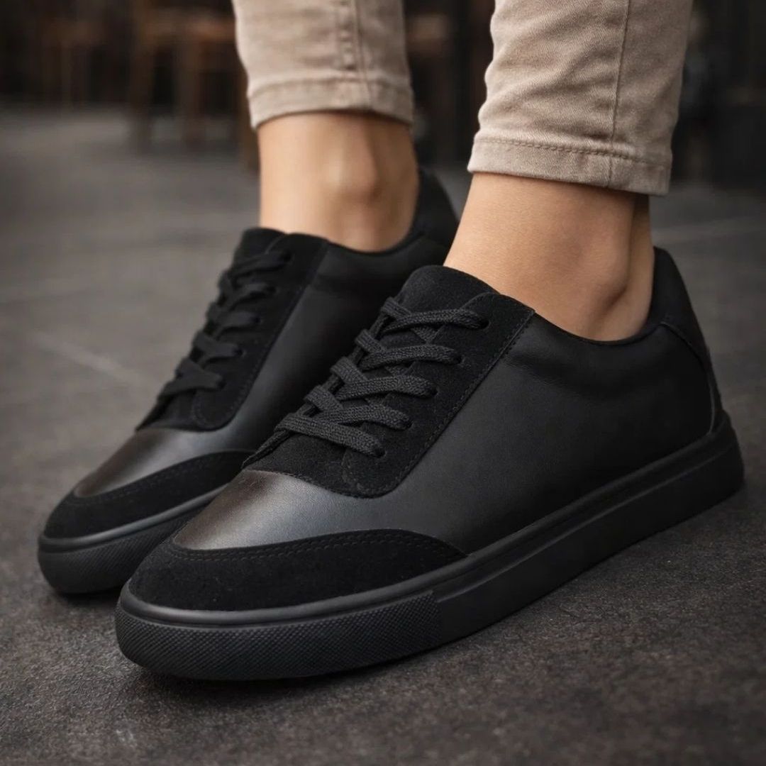 Synthetic Leather Casual Sneaker