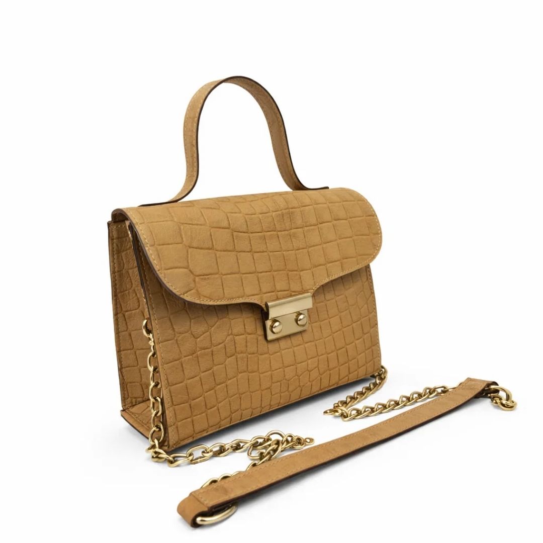 Genuine Leather Crossbody Bag