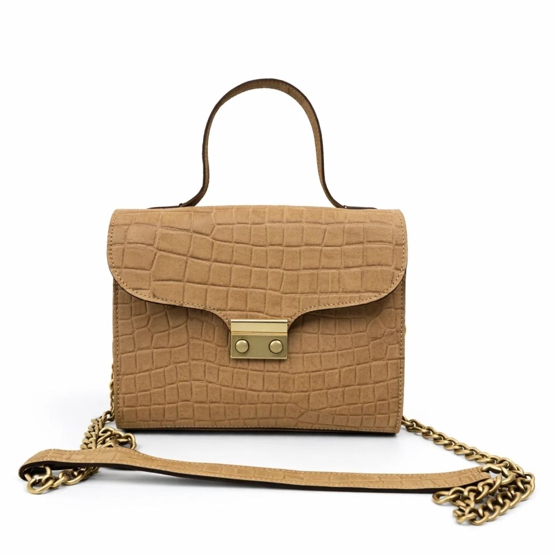 Genuine Leather Crossbody Bag