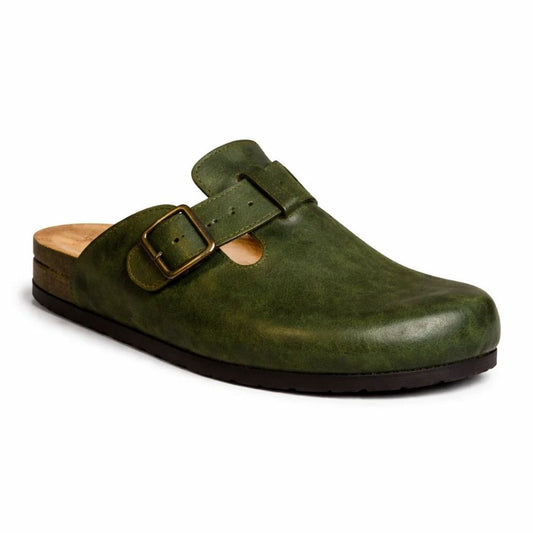 Women's Genuine Leather Clog Patina Edition