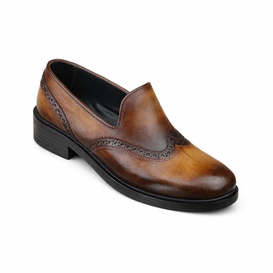 Genuine Leather Patina Loafer