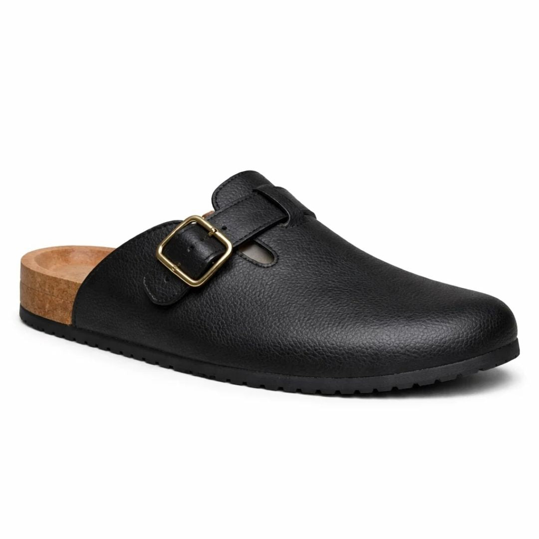 Men's Genuine-Leather Clog