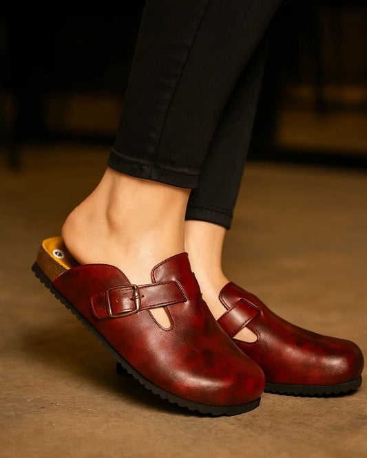 Handmade Genuine-Leather Clog