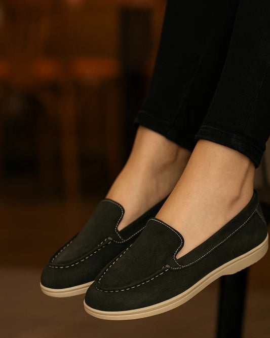 ELIO genuine leather handmade women’s loafer – premium lightweight comfort design