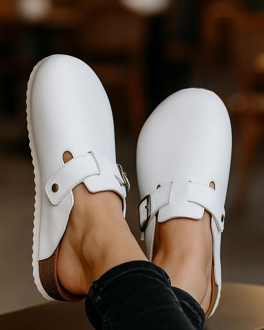 Handmade Genuine-Leather Clog