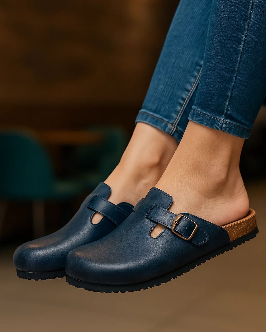 Handmade Genuine-Leather Clog