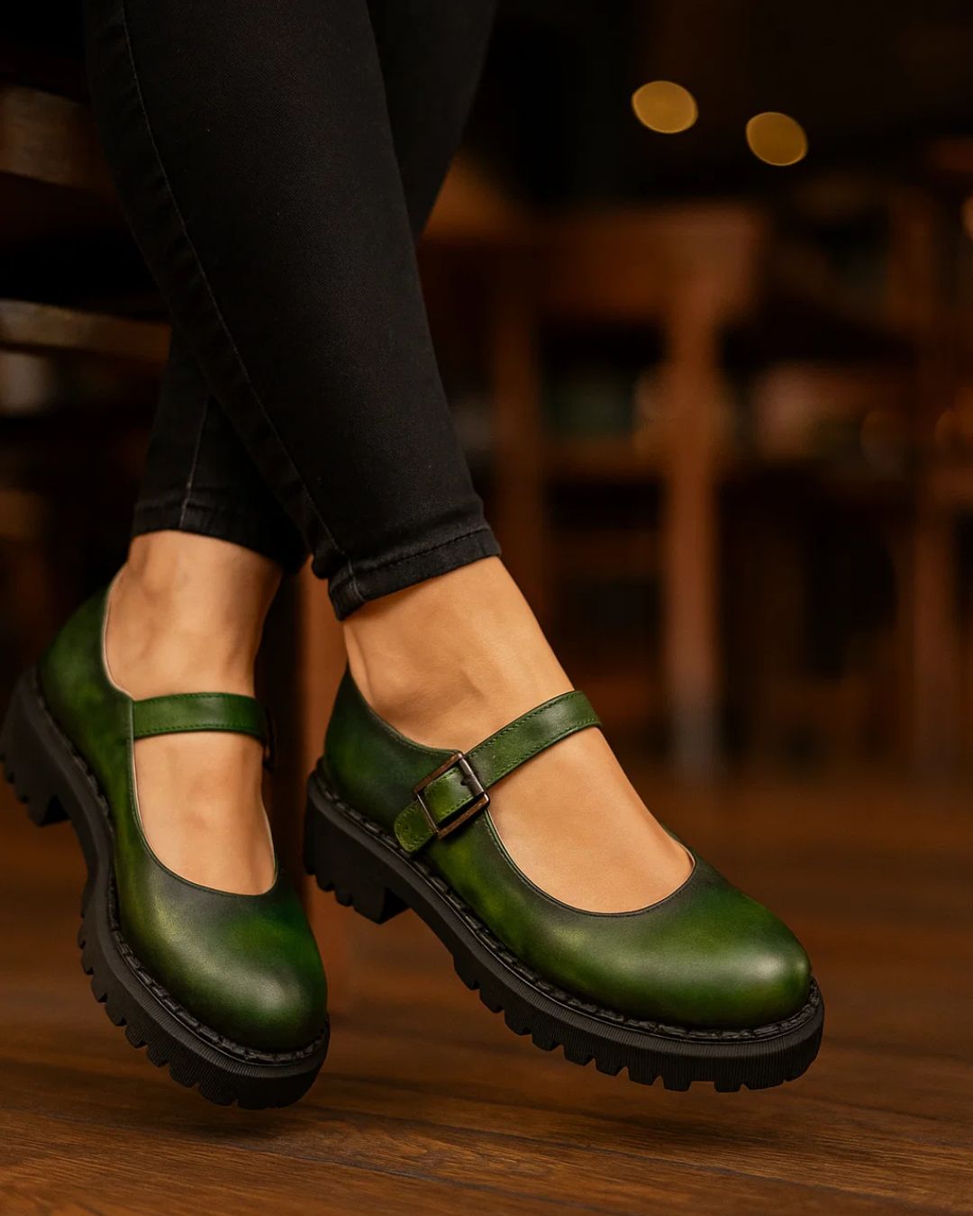 Mary Luxe Patina Loafer