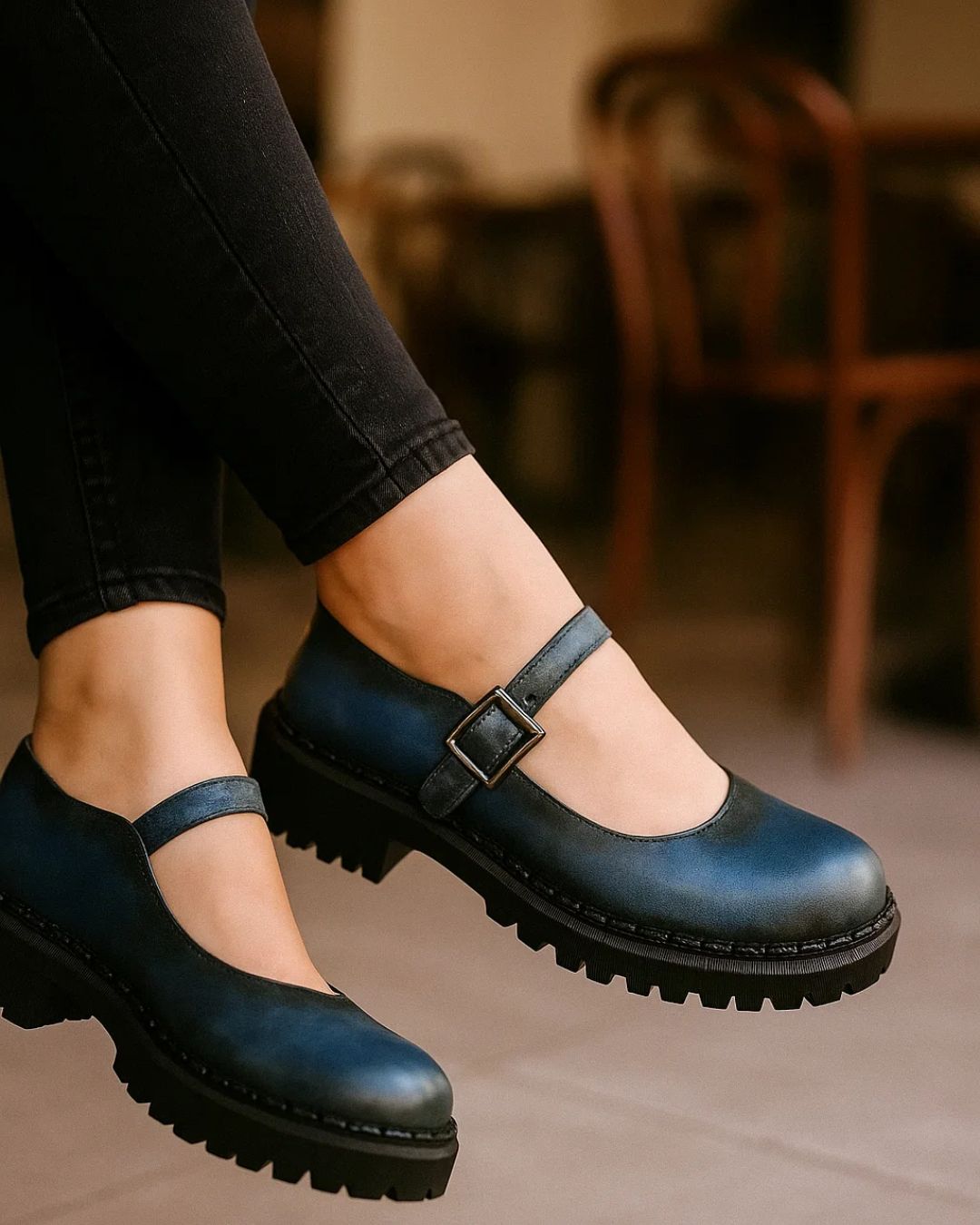 Mary Luxe Patina Loafer