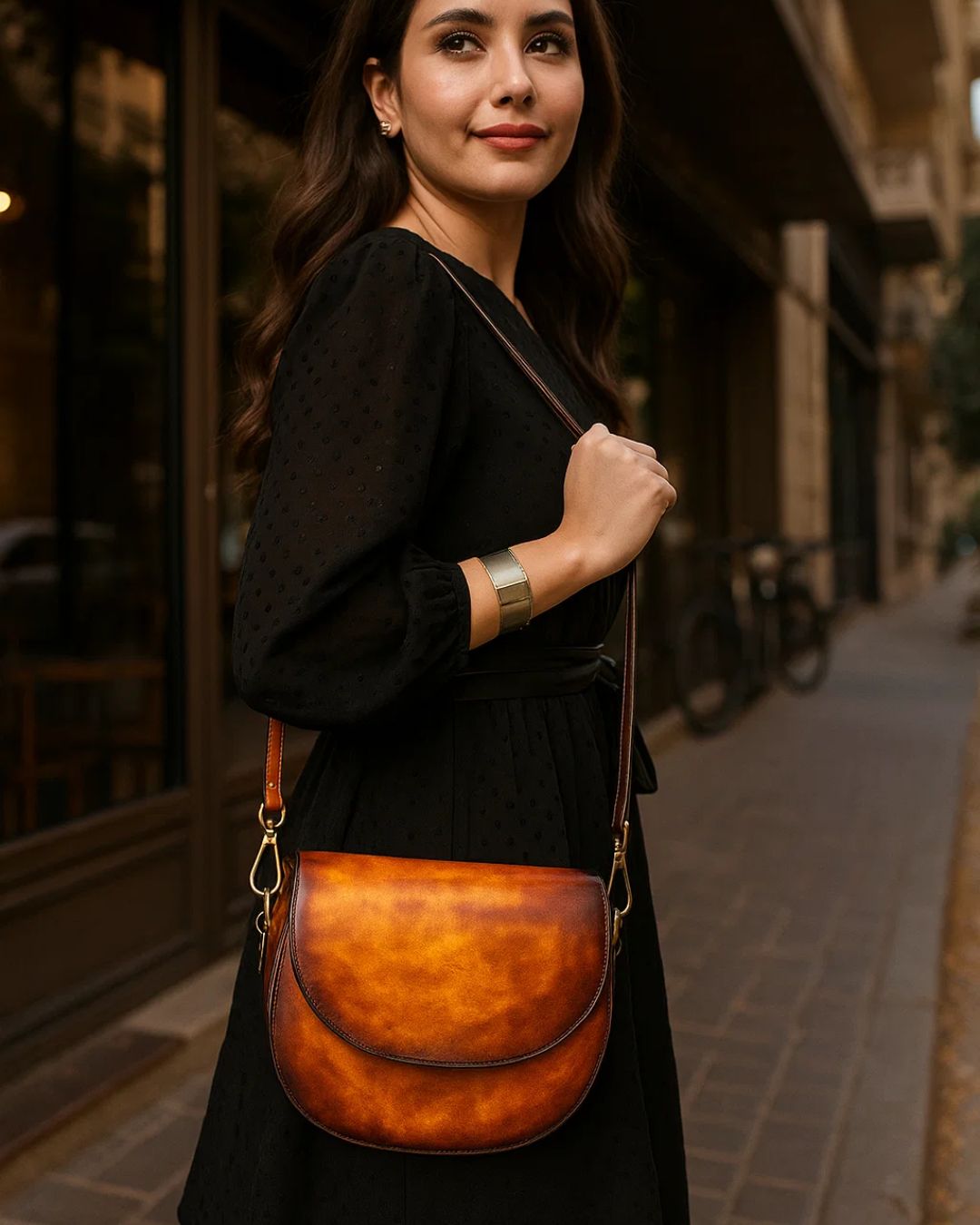 Handcrafted Genuine Leather Shoulder Bag