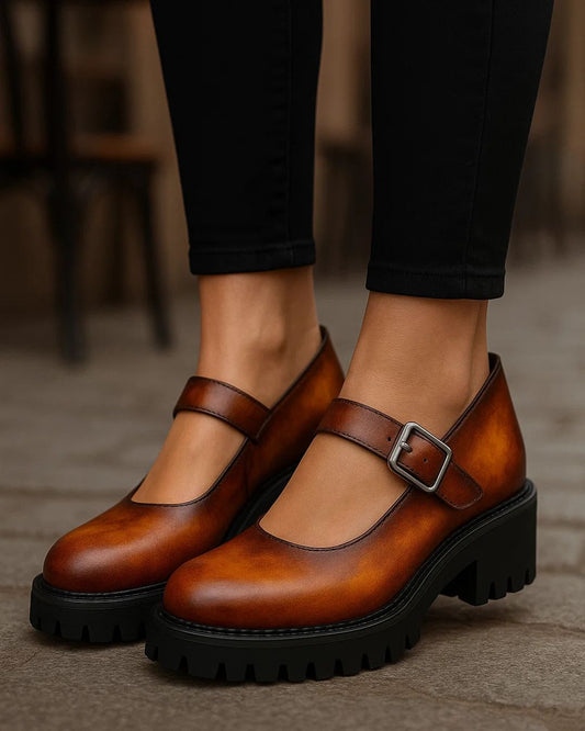 Mary Luxe Patina Loafer