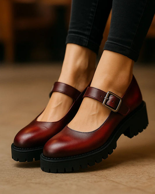 Mary Luxe Patina Loafer