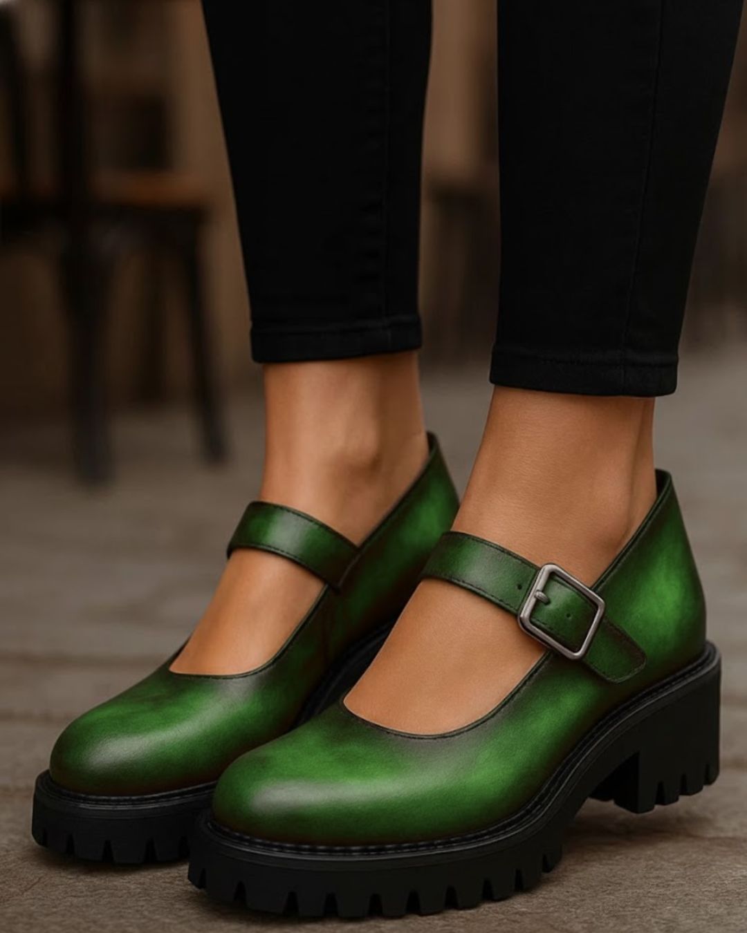Mary Luxe Patina Loafer