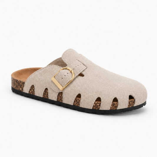 Suede Comfort Sabot