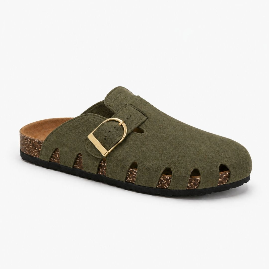 Suede Comfort Sabot