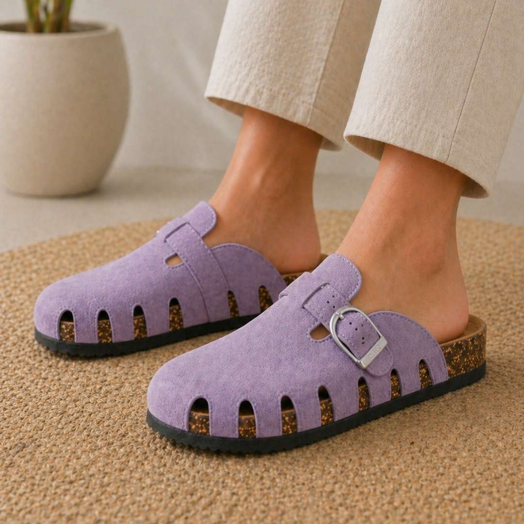 Suede Comfort Sabot