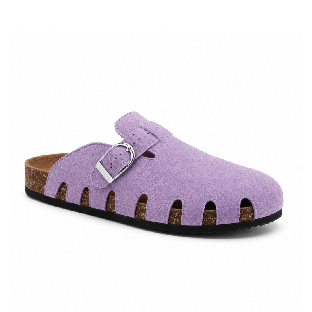 Suede Comfort Sabot