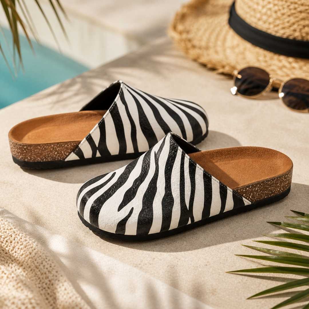 Zebra Chic Women's Slippers