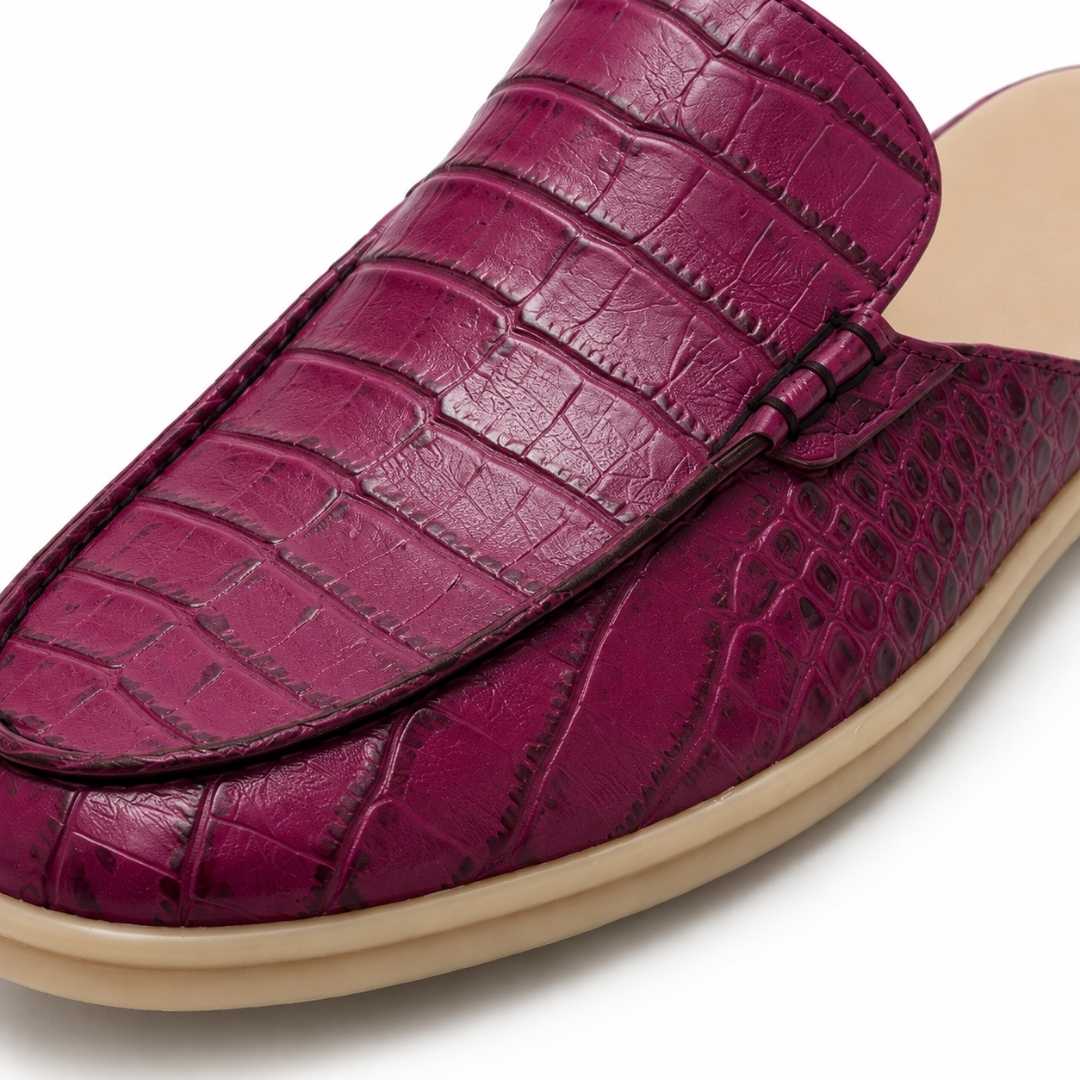 Men's Genuine Leather Mule – Timeless Style & Everyday Comfort