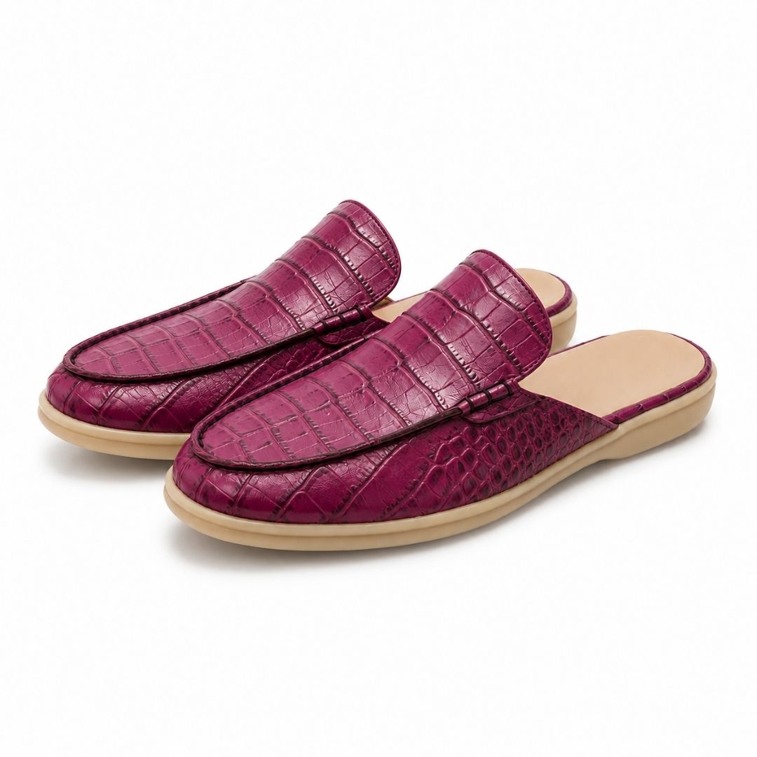 Men's Genuine Leather Mule – Timeless Style & Everyday Comfort