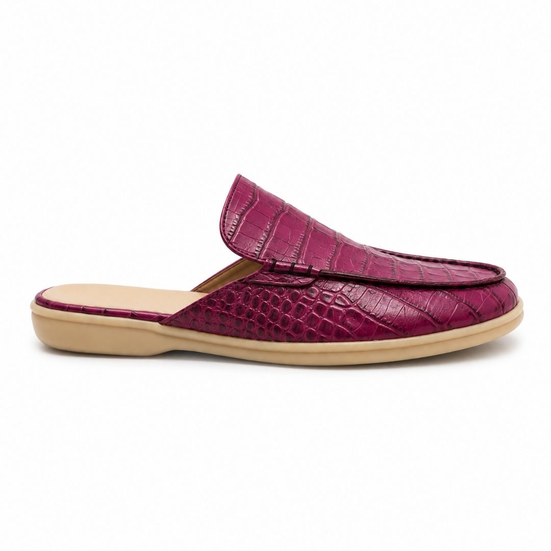 Men's Genuine Leather Mule – Timeless Style & Everyday Comfort