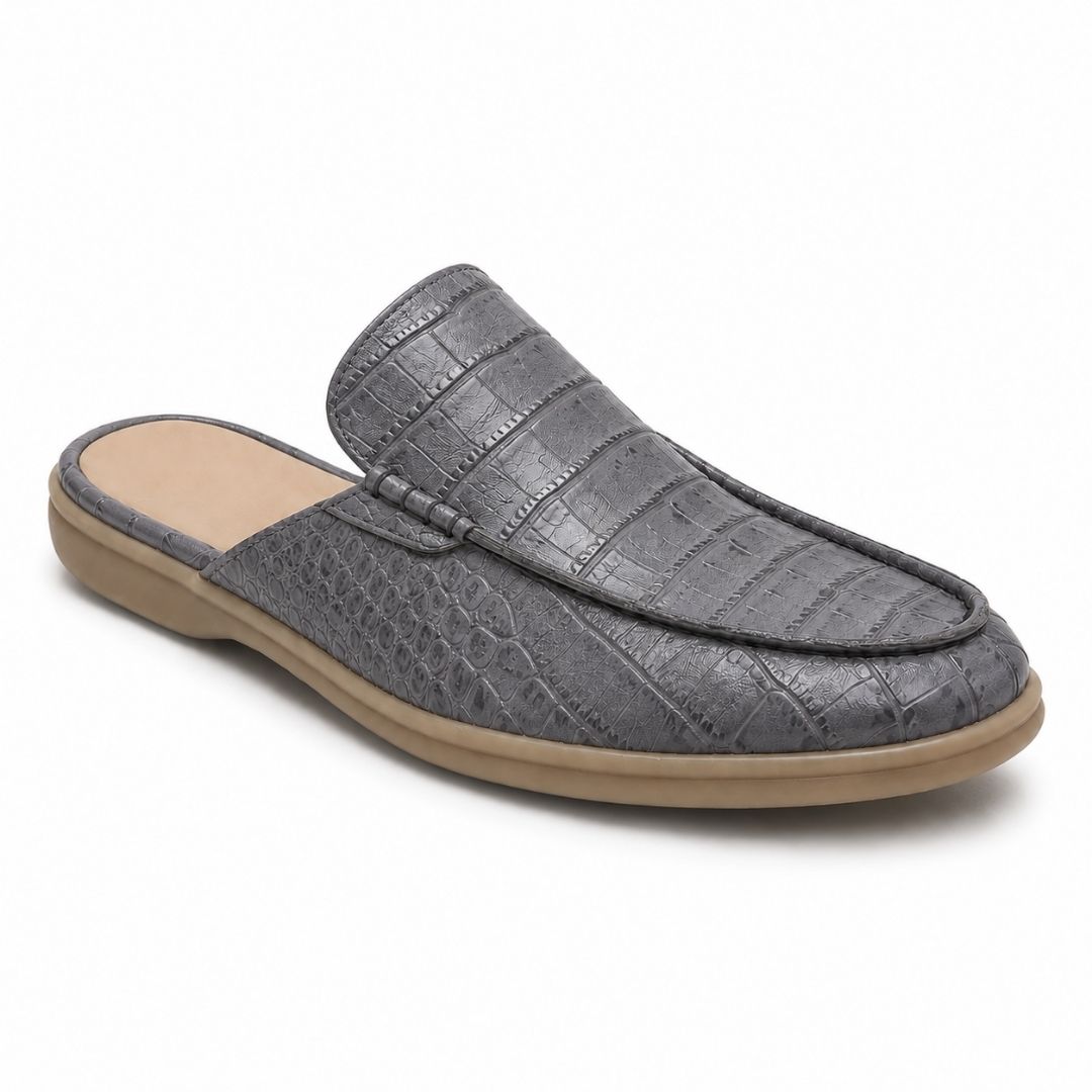 Men's Genuine Leather Mule – Timeless Style & Everyday Comfort