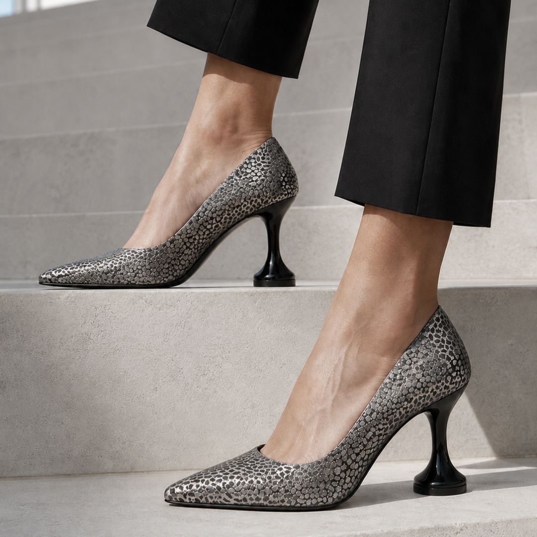 Royal Metallic Heel
