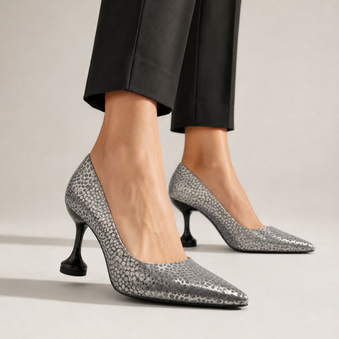Royal Metallic Heel