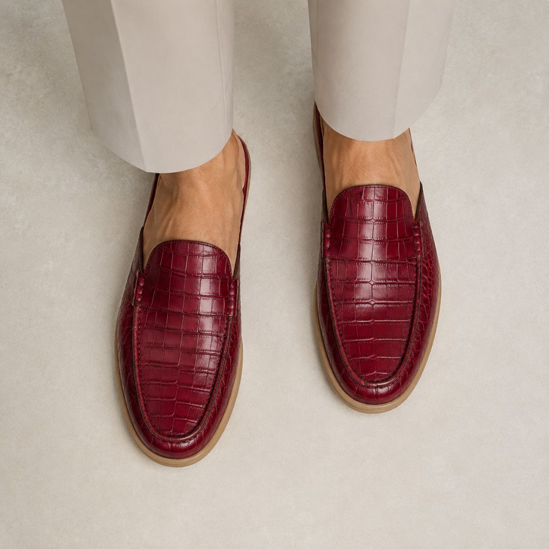 Men's Genuine Leather Mule – Timeless Style & Everyday Comfort