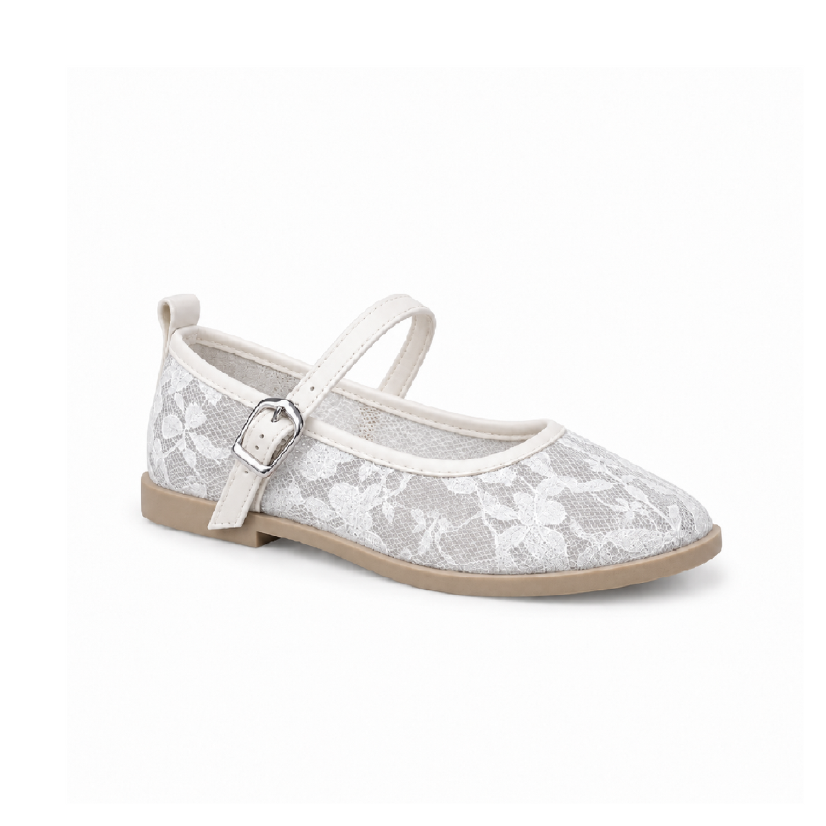 Lace Mary Jane Flats