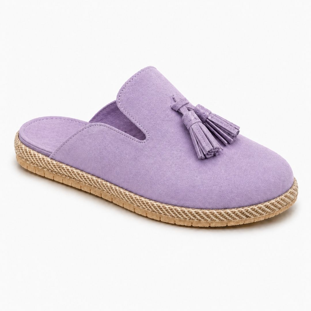 Woment's Elegant Tassel Mules