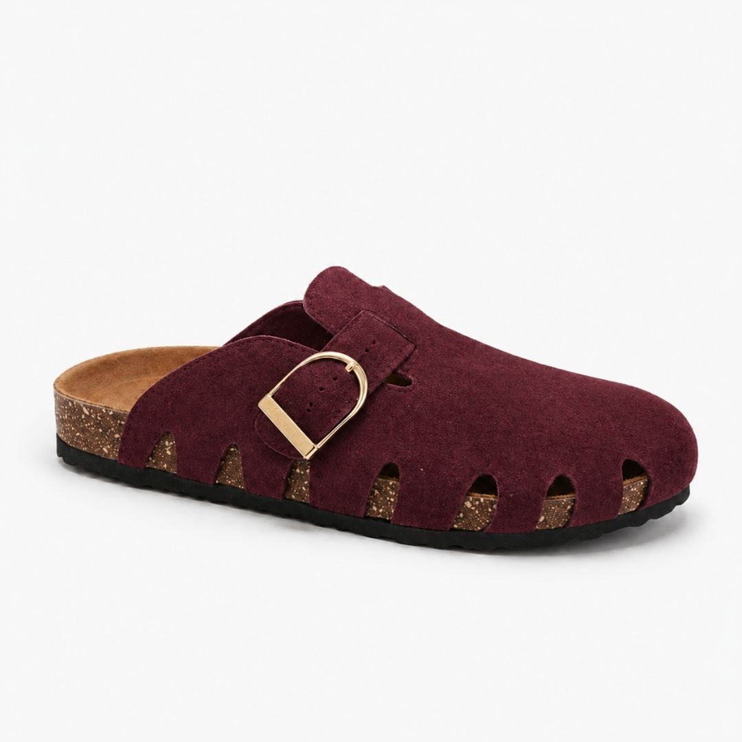 Suede Comfort Sabot