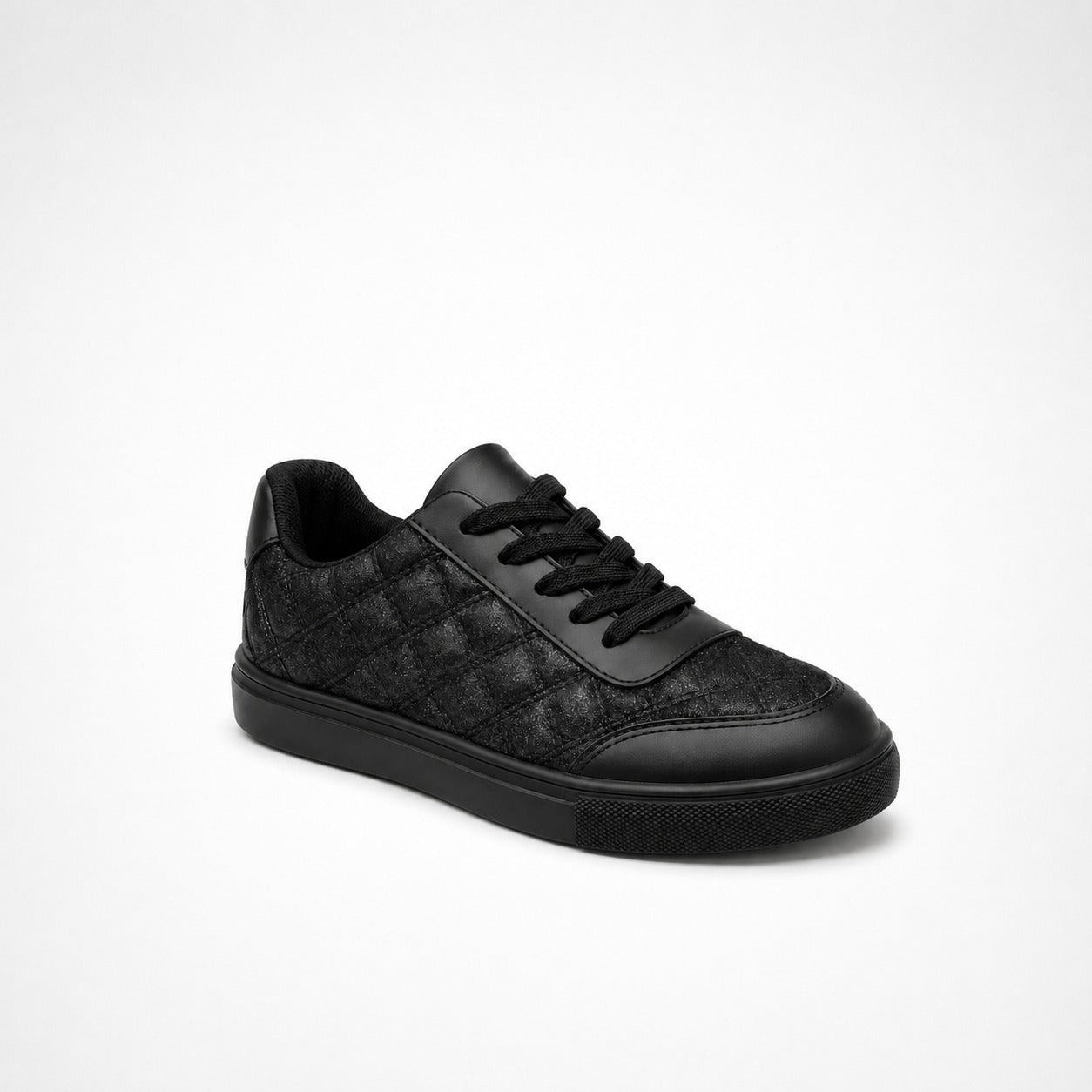 Women’s Quilted Shiny Sneakers