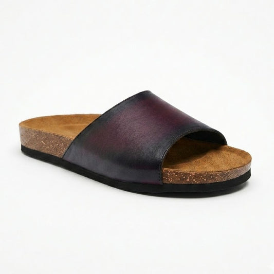 Genuine Leather Slipper Patina Edition