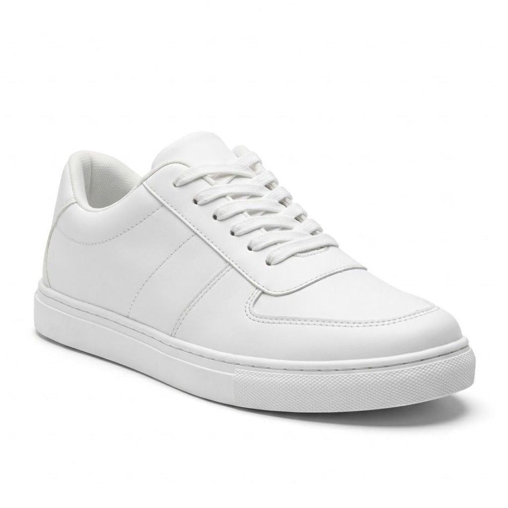 White sneaker on a white background
