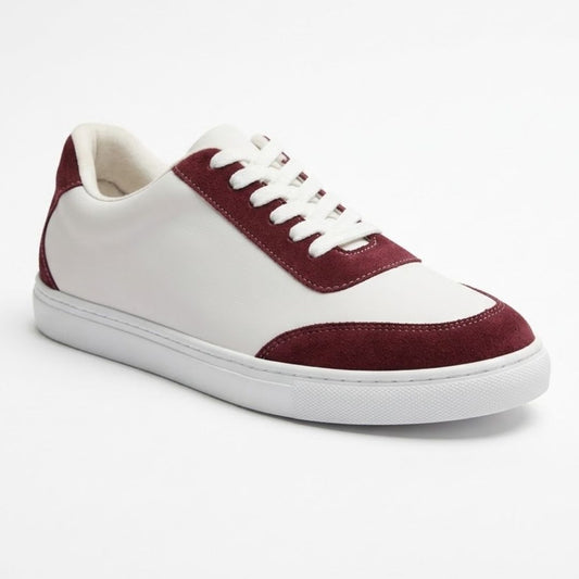 Synthetic Leather Casual Sneaker
