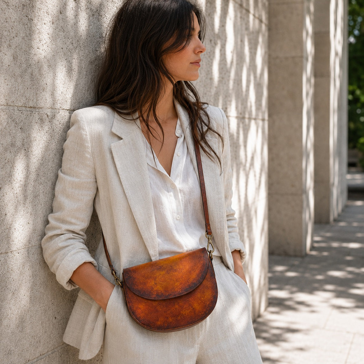 Handcrafted Genuine Leather Shoulder Bag