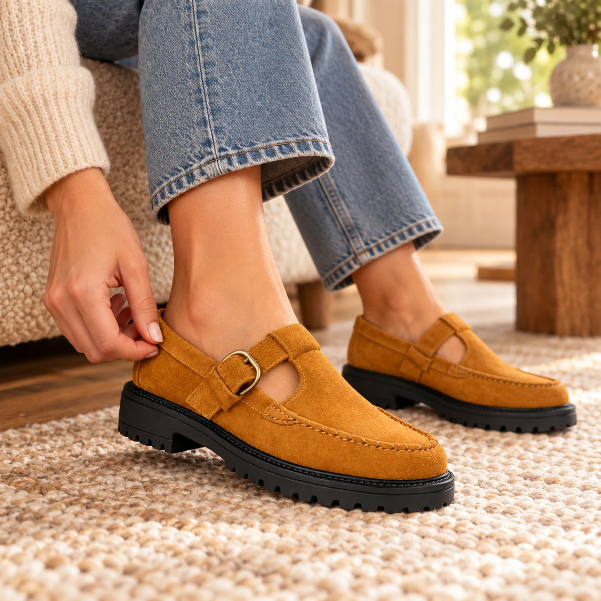 Royal Suede Loafer – Premium Natural Leather